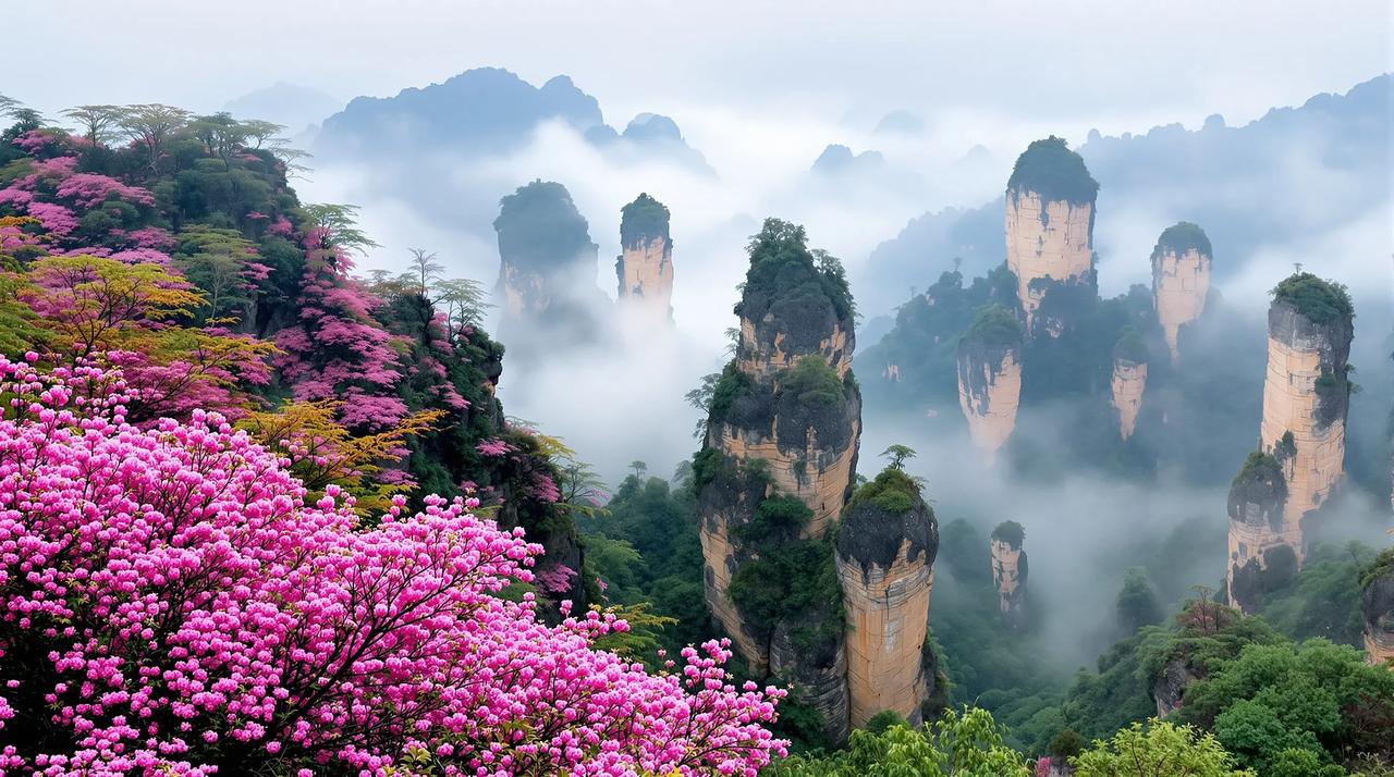 精彩视频 - 贵州梵净山杜鹃花季实地探访